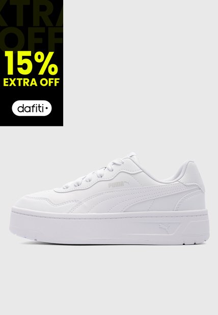 Tenis Lifestyle PUMA Court Lally Skye Blanco