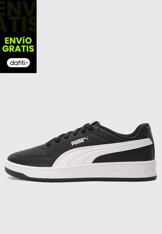 Tenis PUMA Court Classic Clean Negro Puma