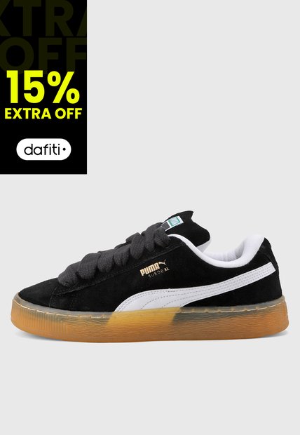 Tenis Lifestyle PUMA Suede XL Negro