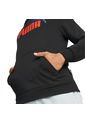 Hoodie Puma Para Hombre Ess+ 2 Col Big Logo  Negro de Puma
