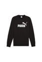 Hoodie Puma Original Ess No 1 Logo Crew Tr Negro Hombre de Puma