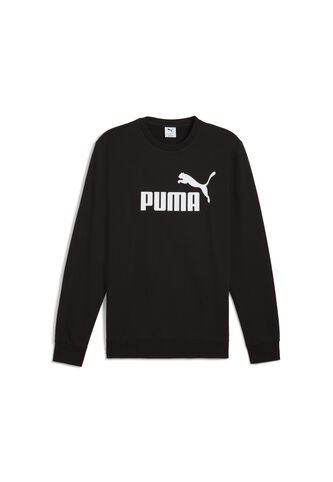 Hoodie Puma Original Ess No 1 Logo Crew Tr Negro Hombre Puma