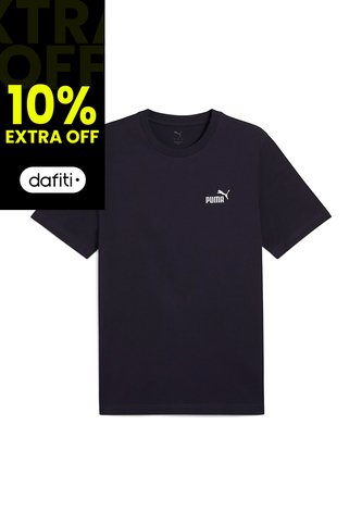Camisa Deportiva Puma Original Ess Small N1 Logo Azul Hombre Puma