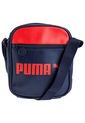 Bolso Manos Libres Azul Navy-Rojo Puma Campus Portable de Puma