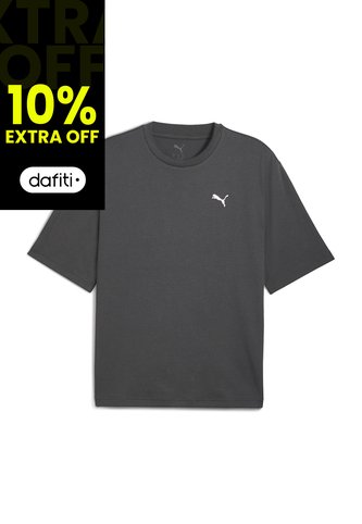 Tshirt Puma Original Wardrobe Ess Boxy Tee Gris Para Hombre Puma