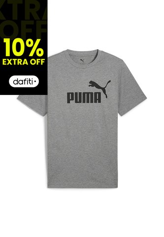 Camisa Deportiva Puma Original Ess No1 Logo Gris Para Hombre Puma