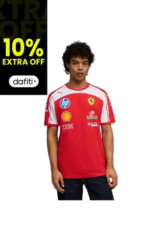 Camisa Deportiva Puma Originales Ferrari HP Rojo Para Hombre Puma