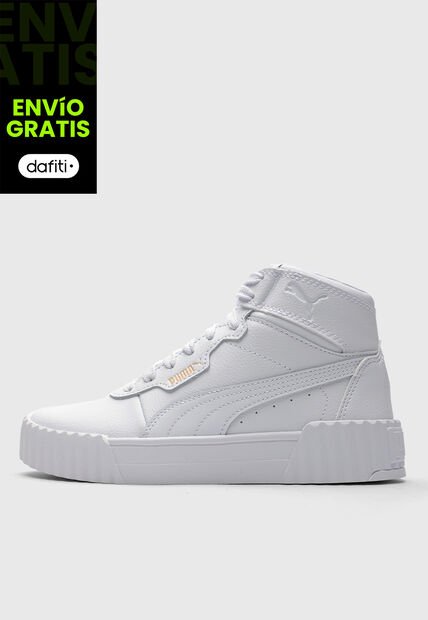 Tenis PUMA Carina 3.0 Mid Blanco