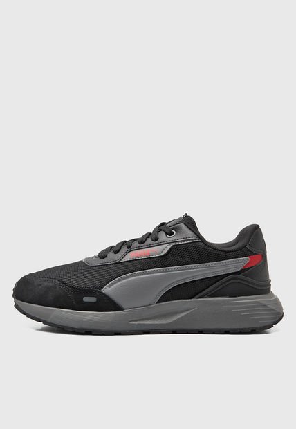 Tenis Lifestyle Negro Gris Coral Neon Puma Runtamed Plus Compra Ahora Dafiti Colombia