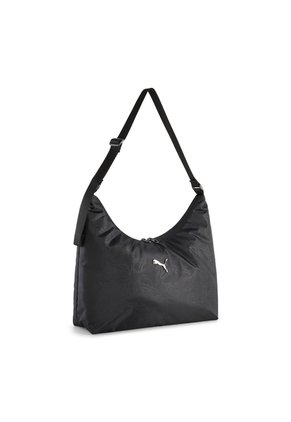 Bolso Casual Puma Original Pop Slouchy Hobo Negro Para Mujer