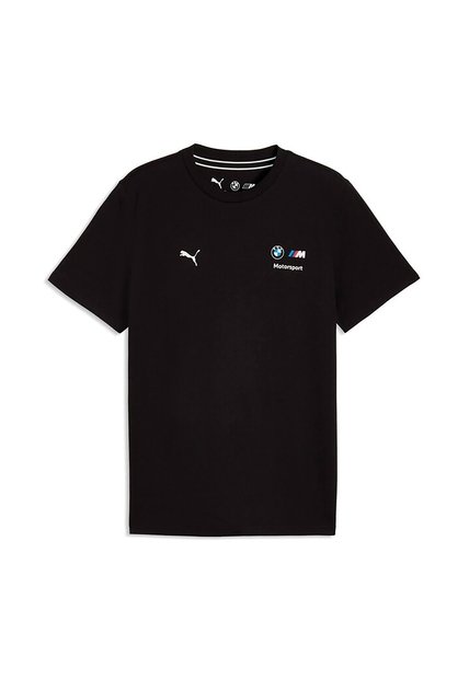 Camisa Deportiva Puma Original Bmw Mms Ess Logo Negro Hombre