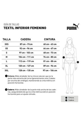 Pantaloneta Deportiva Puma Original Essentials 3 Negro Mujer