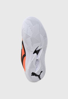 Tenis Basketball Naranja-Blanco-Negro PUMA TRC Blaze Court
