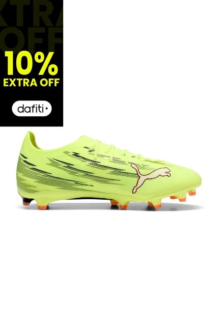 Guayos Puma Original Ultra 6 Pro Fg/Ag Amarillo Para Hombre
