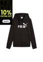 Hoodie Deportivo Puma Original Ess N1 Logo Negro Para Mujer de Puma