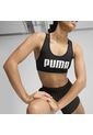 Top Deportivo Puma 4 Keeps Bra W Original Negro Mujer de Puma