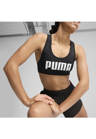 Top Deportivo Puma 4 Keeps Bra W Original Negro Mujer Puma