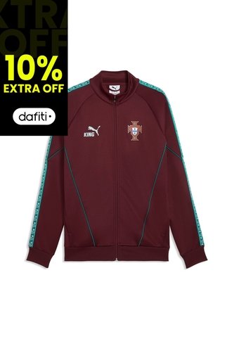 Chaqueta Deportiva Puma Fpf King Anthem Púrpura Para Hombres Puma