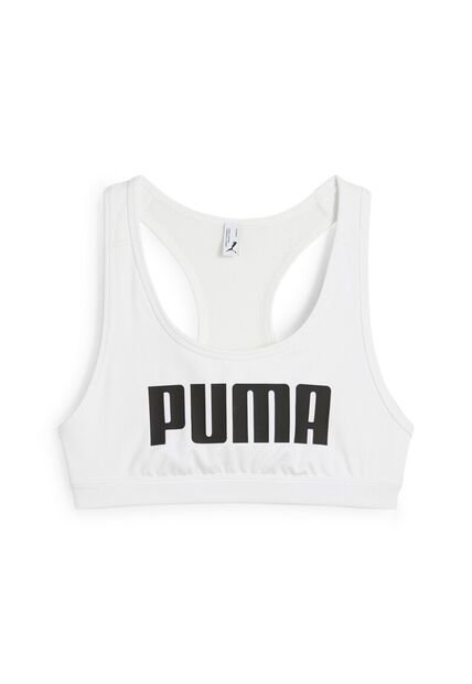 Top Deportivo Puma Original 4 Keeps Bra W Blanco Para Mujer