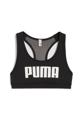 Top Deportivo Puma 4 Keeps Bra W Original Negro Mujer
