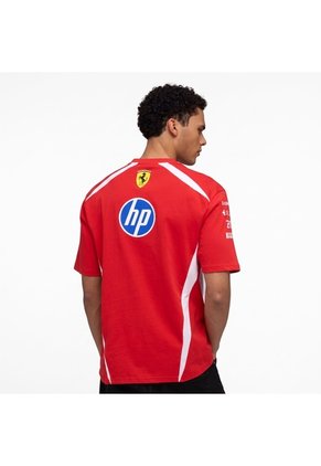 Camisa Deportiva Puma Originales Sf Drivers Rojo Para Hombre