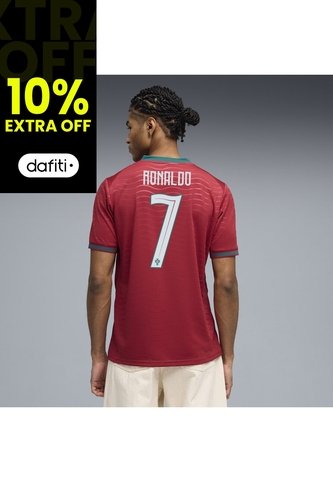 Camiseta Deportiva Puma Fpf Home Ronaldo Rojo Hombre Puma