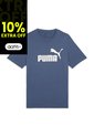 Camisa Deportiva Puma Original Ess No1 Logo Azul Hombre de Puma