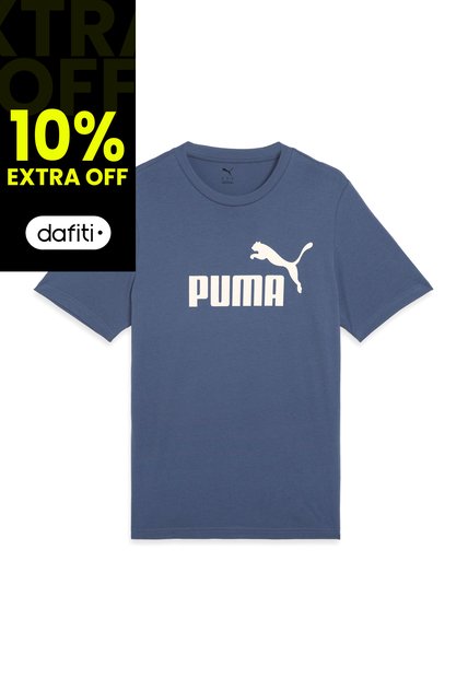 Camisa Deportiva Puma Original Ess No1 Logo Azul Hombre
