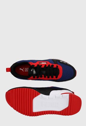 Tenis Lifestyle Azul-Negro-Rojo-Blanco Puma R 78
