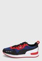 Tenis Lifestyle Azul-Negro-Rojo-Blanco Puma R 78 de Puma