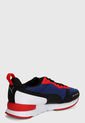 Tenis Lifestyle Azul-Negro-Rojo-Blanco Puma R 78 de Puma