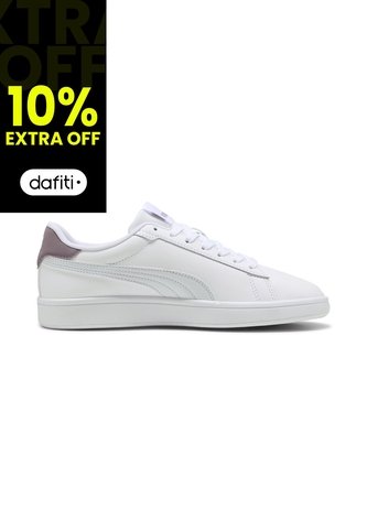 Tenis Deportivos Puma Original Smash 3.0 L Blanco Para Mujer Puma