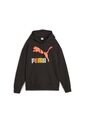 Hoodie Puma Original Classics MultiColor Logo Tr Negro Mujer de Puma