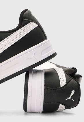 Tenis PUMA Court Classic Clean Negro