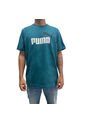 Camisa Marca Puma Ess Hombre Verde Deportivo Original de Puma