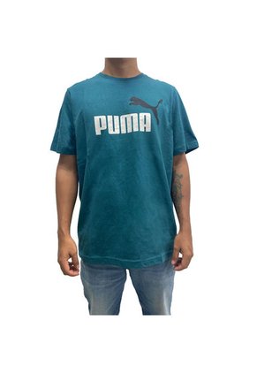 Camisa Marca Puma Ess Hombre Verde Deportivo Original