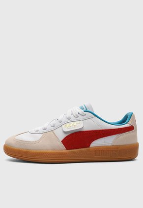 Tenis PUMA Palermo Leather Blanco