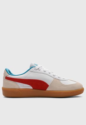 Tenis PUMA Palermo Leather Blanco