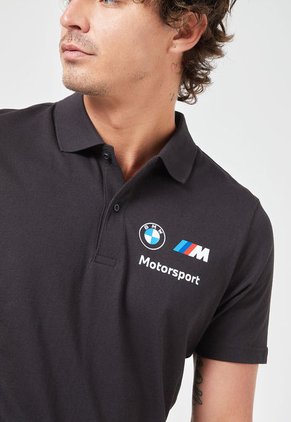Polo Negro-Blanco-Rojo Puma BMW M Motorsport