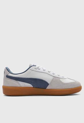 Tenis PUMA Palermo Leather Blanco