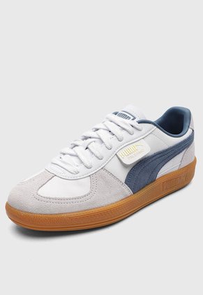 Tenis PUMA Palermo Leather Blanco