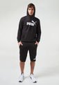 Hoodie Negro-Blanco Puma de Puma