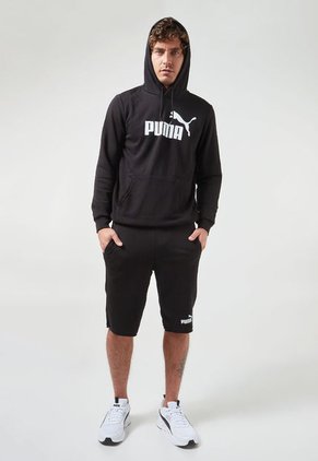 Hoodie Negro-Blanco Puma