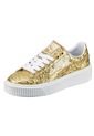 Tenis Dorado Puma Basket Plataforma 364093-02 de Puma