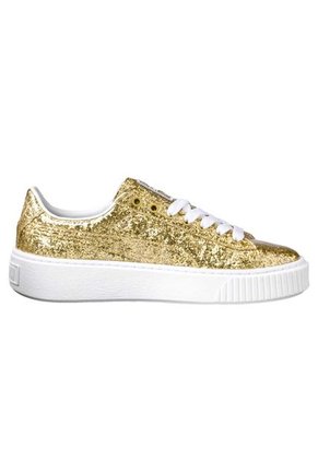 Tenis Dorado Puma Basket Plataforma 364093-02