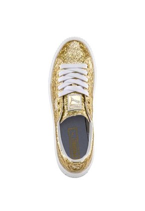 Tenis Dorado Puma Basket Plataforma 364093-02