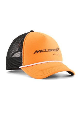 Gorra Deportiva Puma Original Mclaren Trucker Naranja Hombre Puma
