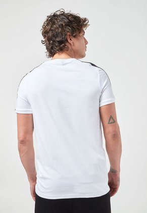 Camiseta Blanco-Negro Puma T7 Iconic