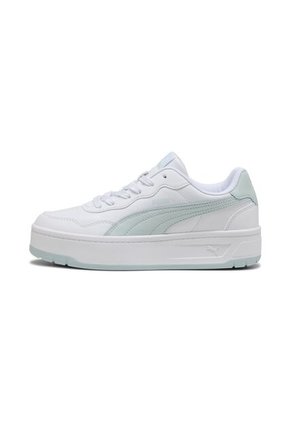 Tenis Puma Court Lally Skye Original Blanco Verde Mujer