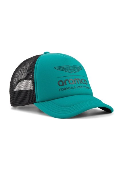 Gorra Deportiva Puma Original Amf1 Trucker Verde Para Hombre